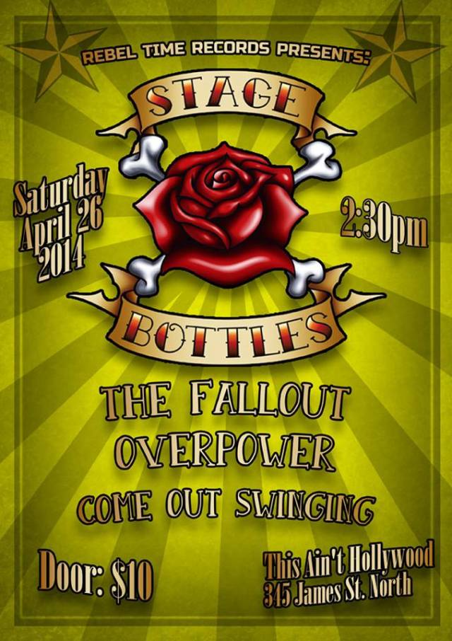 stage bottles concert