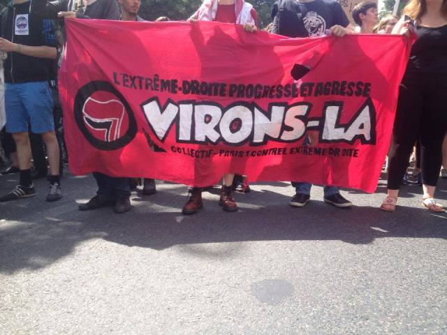 manif antifa paris