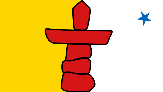 drapeau du Nunavut - Nunavut flag